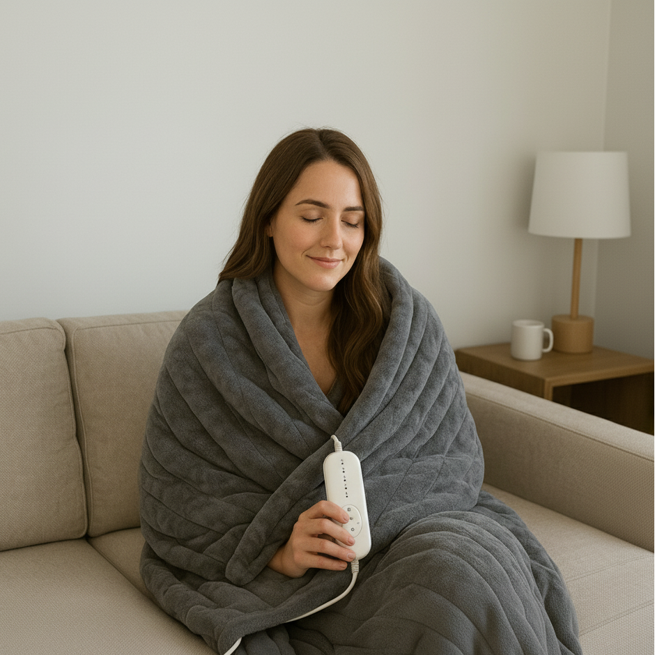 Signature Warmth Heated Throw